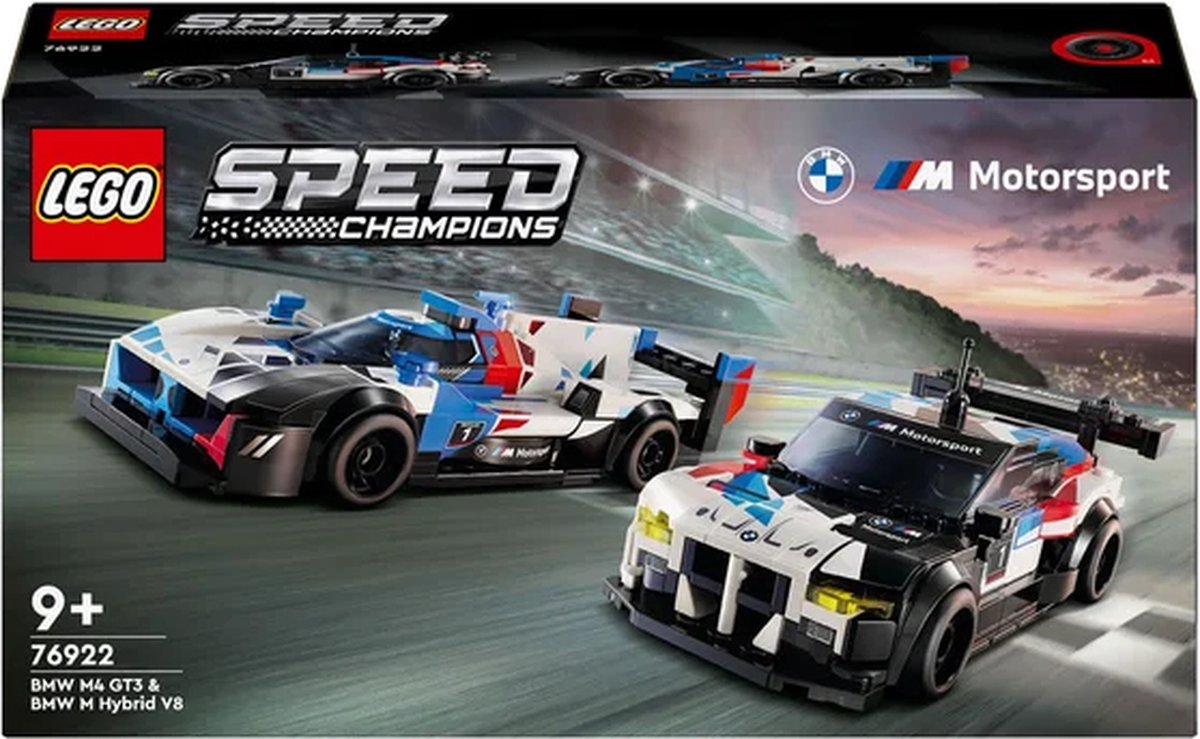 LEGO Speed Champions BMW M4 GT3 & BMW M Hybrid V8 racewagens - 76922 — afbeelding 15