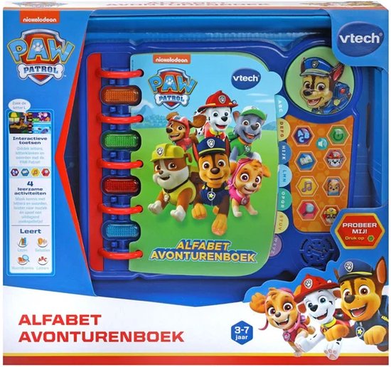 VTech PAW Patrol Alfabet Avonturenboek - Educatief Speelgoed - Interactief Boek voor Kinderen - Vanaf 3 Jaar tot 7 Jaar van Merkloos — afbeelding 5