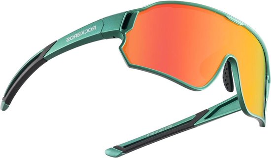 Lunettes De Soleil Polarisées WEST BIKING - Cyclisme UV400 - Noir - Homme/femme