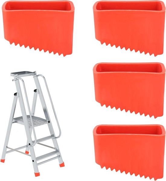 2 Stks Rubberen Ladder Voeten Covers Vervanging Ladder Voet Pads Ladder Voeten Beschermers Ladder Accessoires