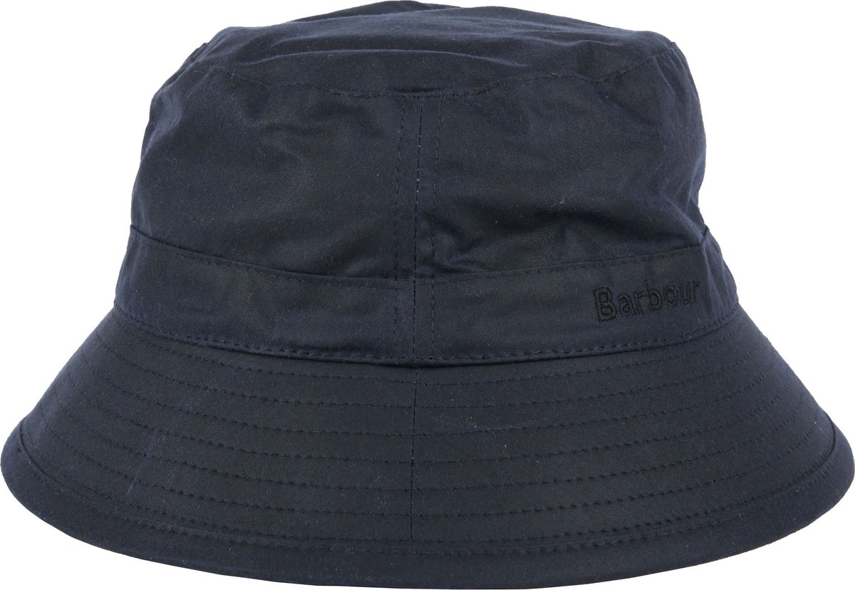 Barbour Wax Hoed Navy - Maat XL - Heren - Bucket Hat