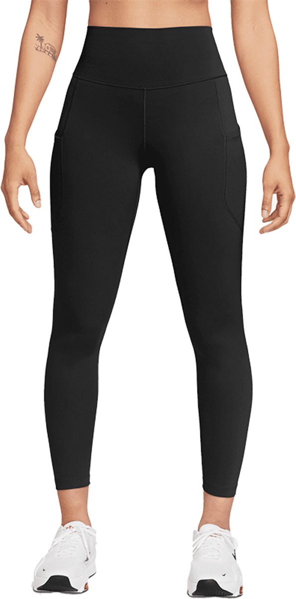 Nike Dri Fit One 7/8 Legging Tight Zwart