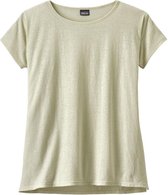 Patagonia - Womens - Trail Harbor Tee - gebroken wit - maat L