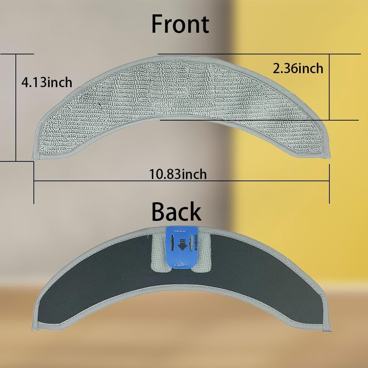 DianSung 4 stuks wisdoeken, reserveonderdelen voor iRobot Roomba Combo
