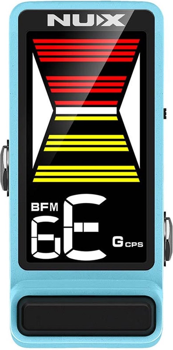 Stempedaal - NUX NTU-3MK2BU - Flow Tune MKII - Mini Core Series - Tuner - Blauw