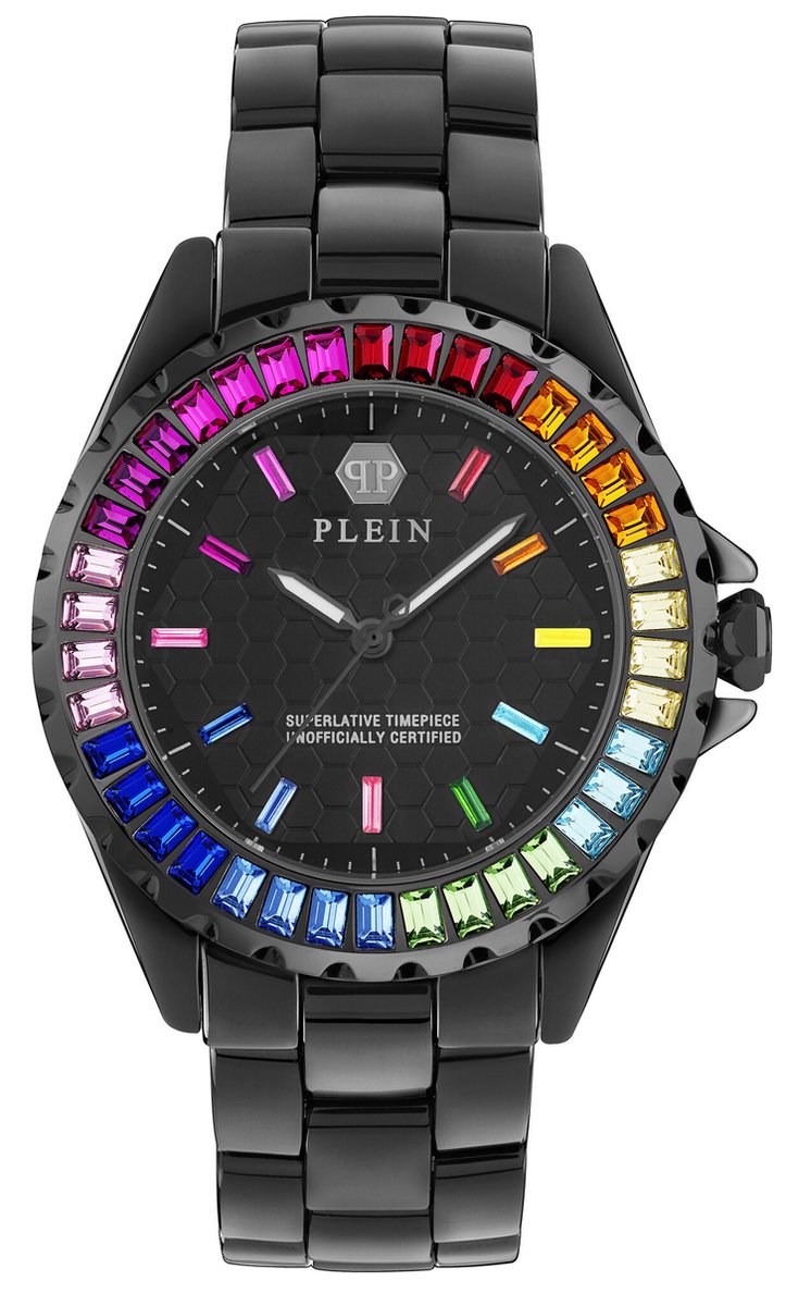 Philipp Plein Plein Heaven PWPPA0424 Horloge - Keramiek - Zwart - Ø 38 mm