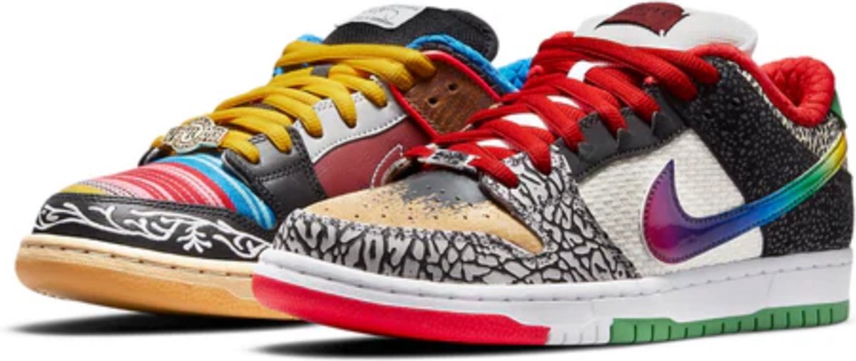 nike dunk low sb what the paul