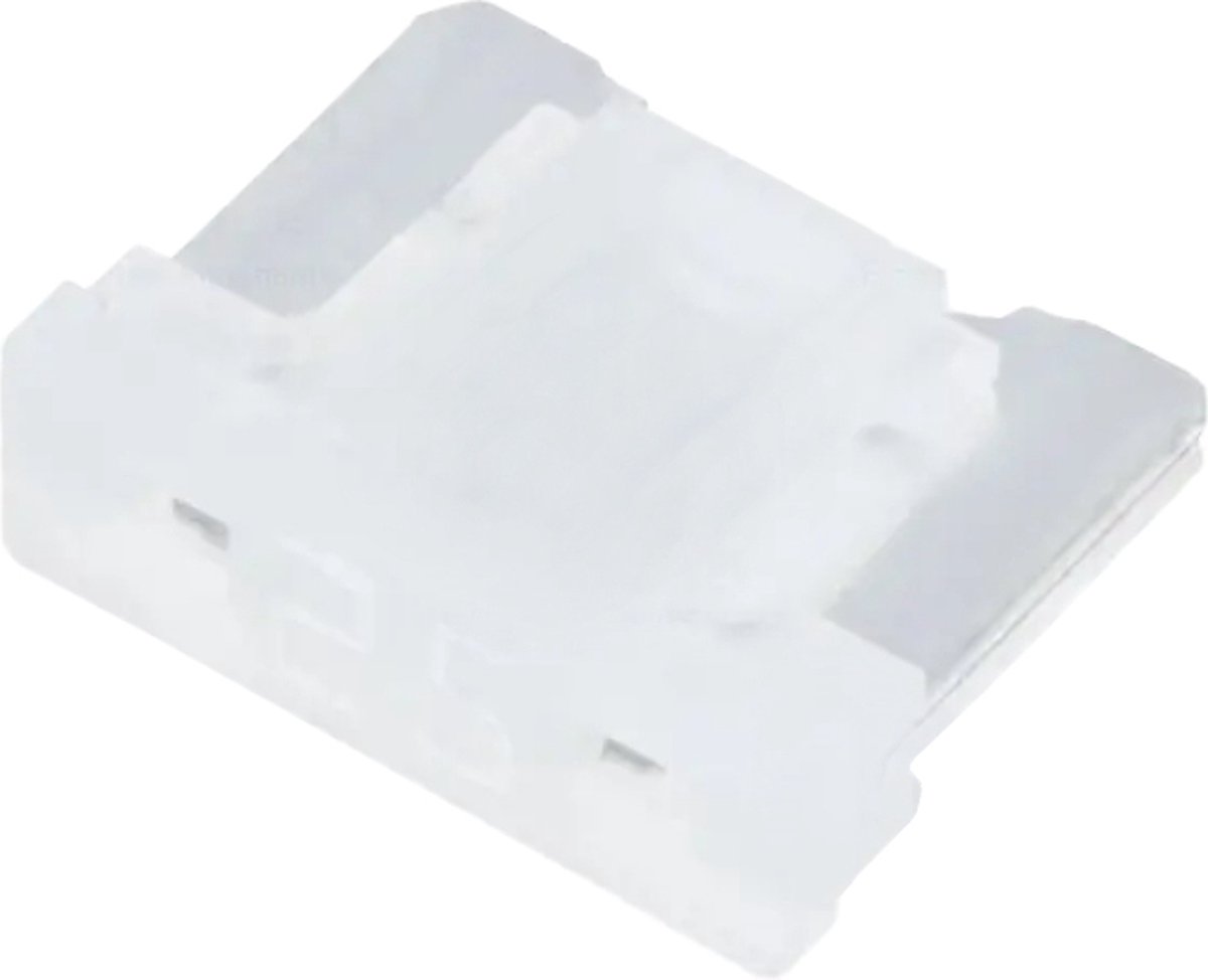 Mini Autozekering - 25 Ampere - Wit - Low profile - 10 stuks