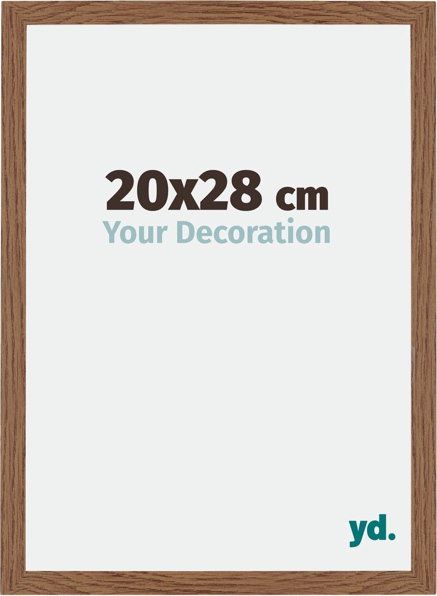 Your Decoration - Fotolijst 20x28 cm - MDF - Eiken Rustiek - Mura