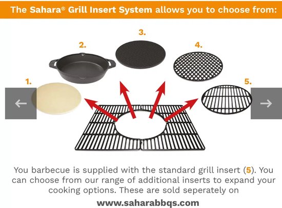 Sahara S350 Gas Barbeque 3 branders van Sahara — afbeelding 4