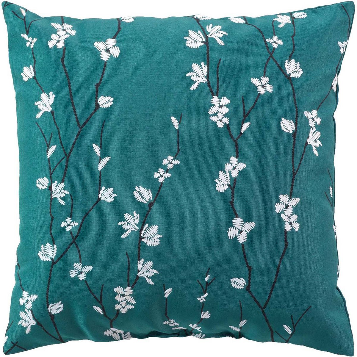Decoratief kussen SAKURA, kersenbloesem tak, 45 x 45 cm