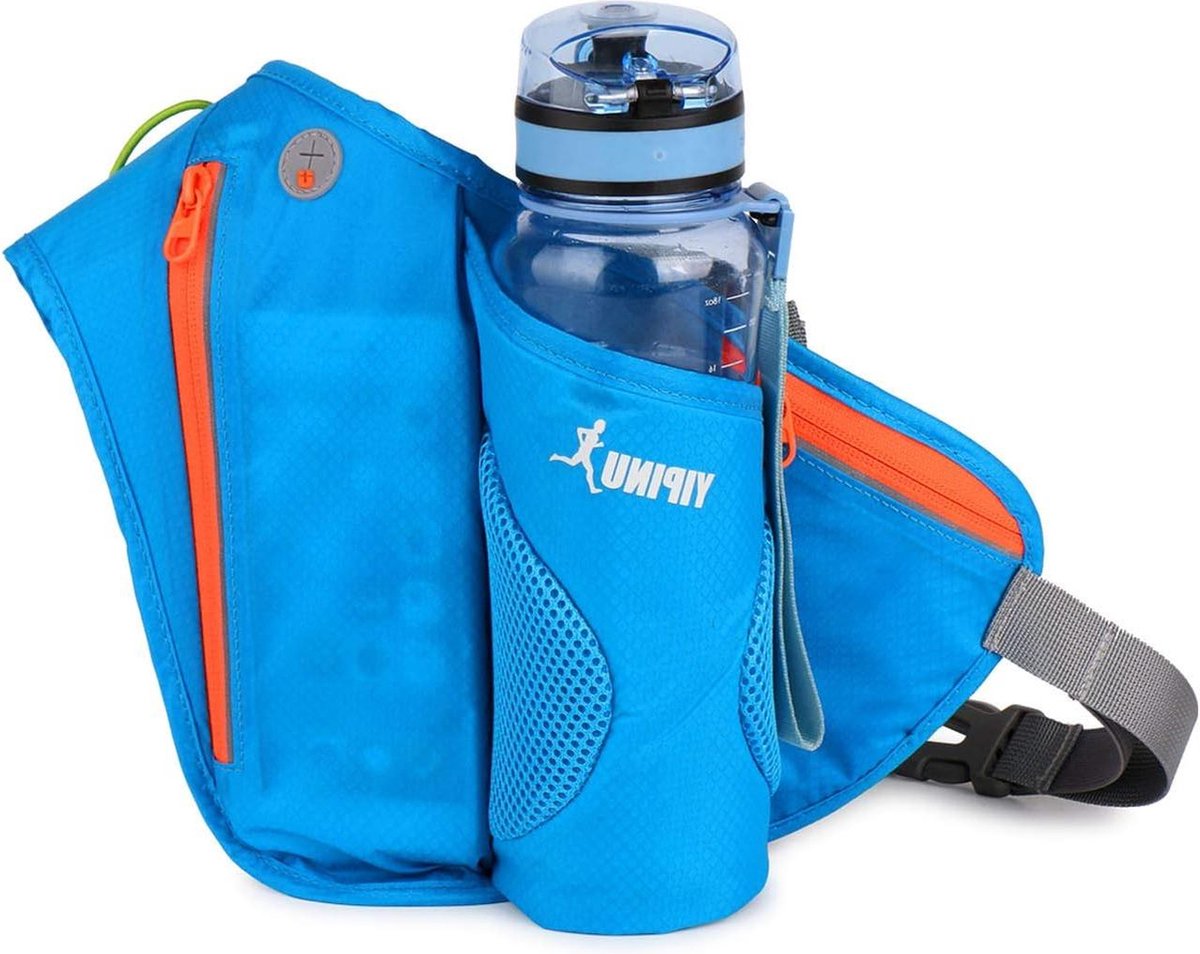 Bananentassen wandeltassen - sporttas hardloopriem - Fanny Pack met flessenhouder voor sportschool joggen - klimmen reizen - slingtas waterdicht nylon FANDARE Hiking Waist Bag