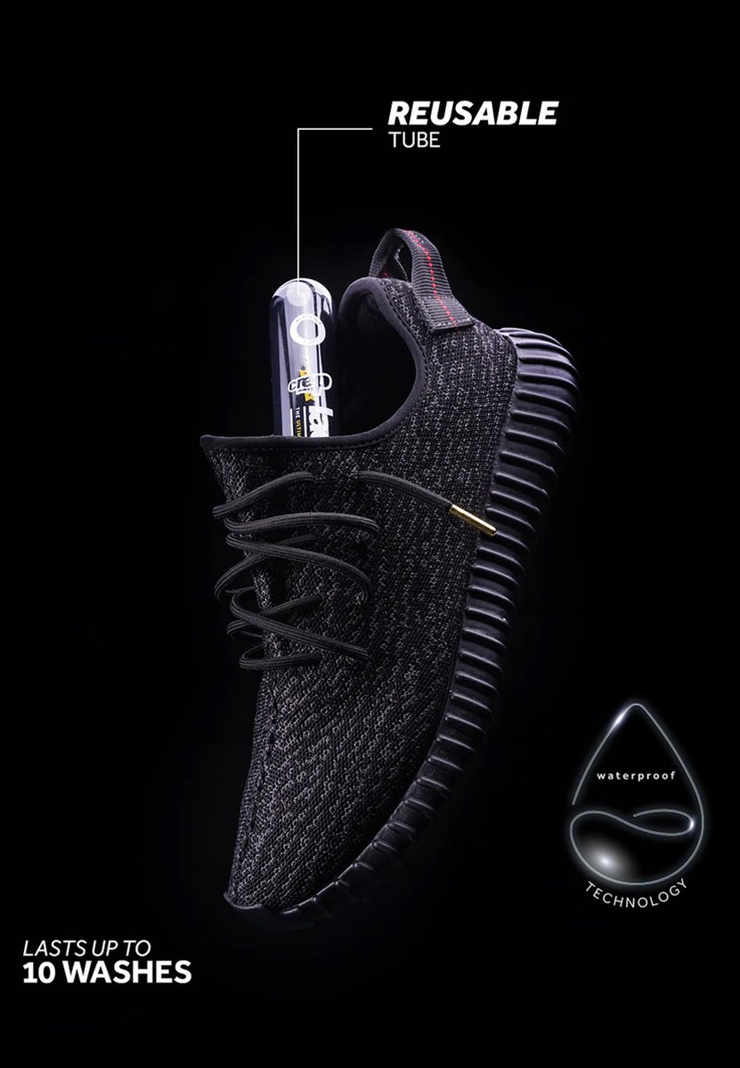 Crep Protect Laces Black Round