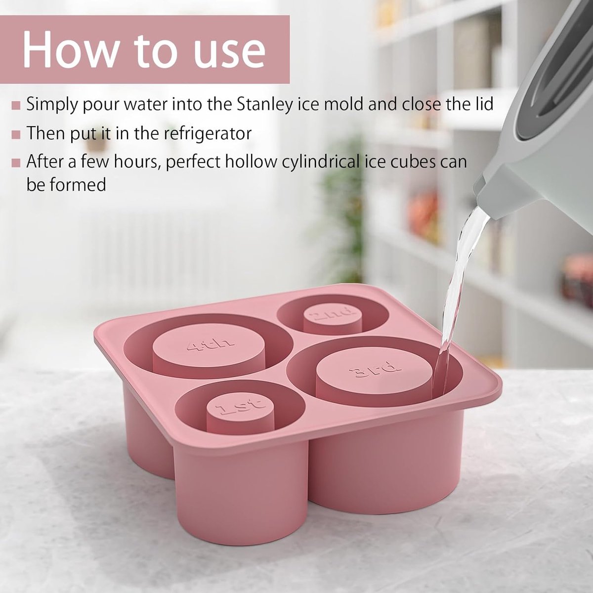 Bac A Glacon Moule Reutilisable Sac Glacons Avec Couvercle Bebe