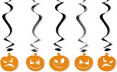 Halloween Hangdecoratie Pompoen 60cm 5st