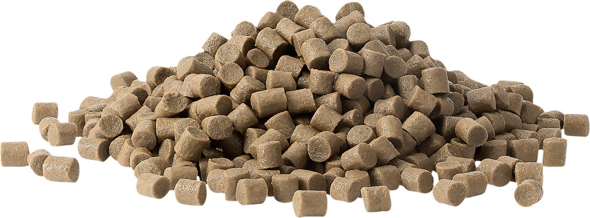 Reniers Fishing Carp Feed Fishmeal Pellet 4mm – Zinkende Vismeelpellets voor Feeder, Baitband en Voerkorf - Maat : 2 kilo