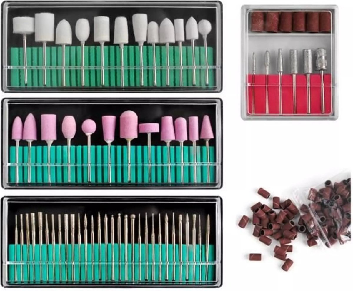 Beautylushh 160-delige Freesmachine Accessoireset voor Nagelverzorging
