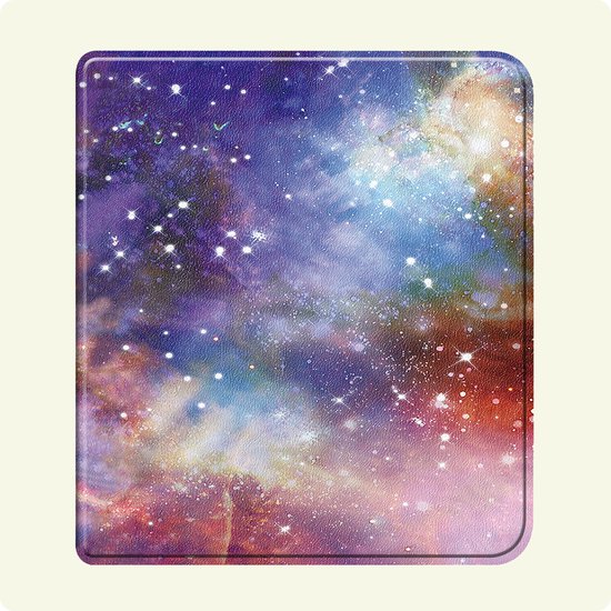 Hoesje Geschikt voor Kobo Libra Colour Hoes Bescherm Hoesje Case Sleep Cover - Hoes Geschikt voor Kobo Libra Colour Hoesje - Galaxy van SmartSleeve — afbeelding 4