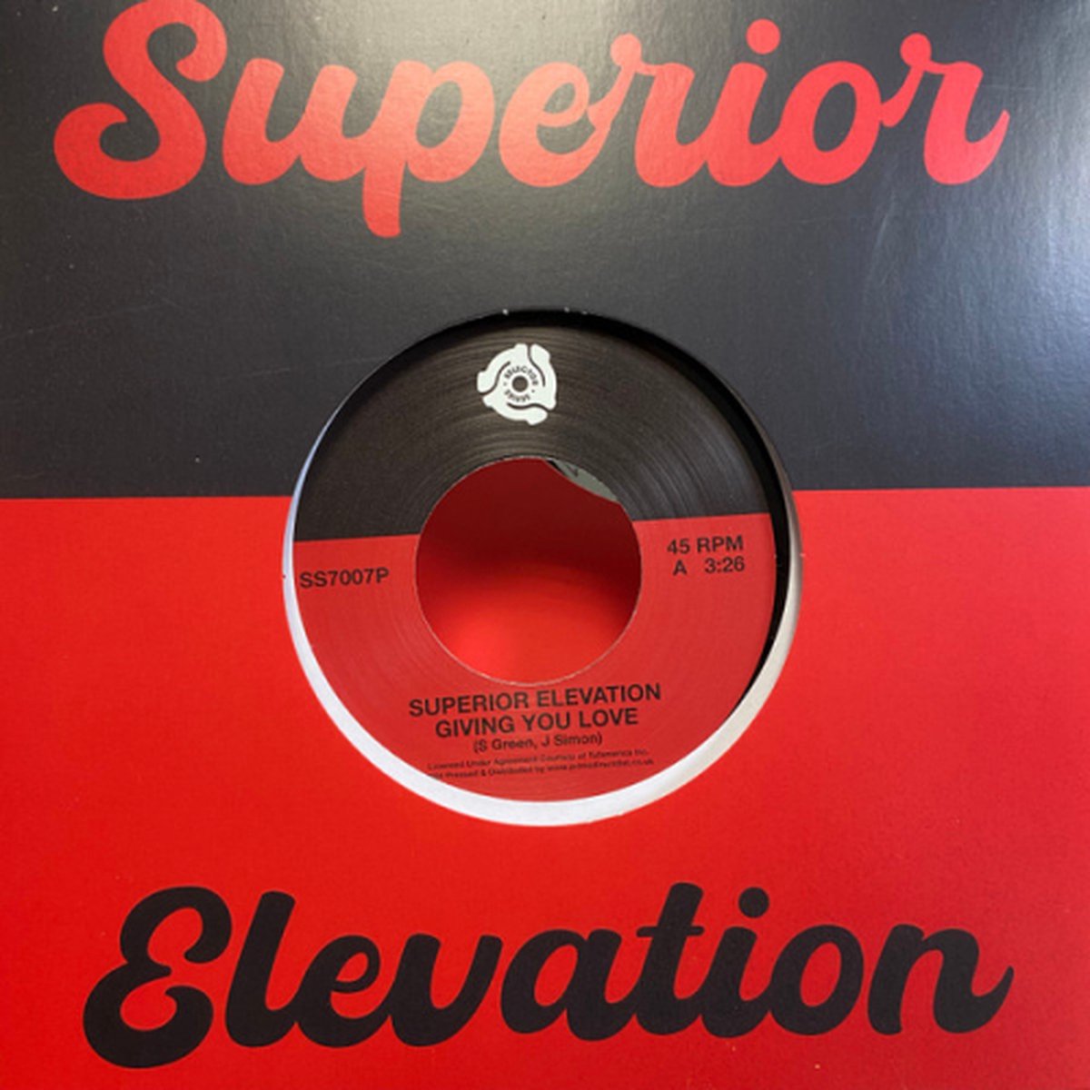 Superior Elevation - Giving You Love / Sassy Lady