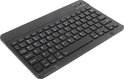Zwart QWERTY Bluetooth toetsenbord.