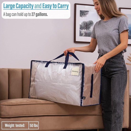VENO Heavy-Duty Oversized Large Storage Bag, Organizer with