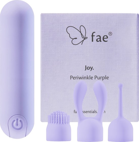 Foto: Fae vibrator voor vrouwen clitoris stimulator mini bullet vibrator sex toys voor vrouwen en koppels seksspeeltjes joy series periwinkle purple