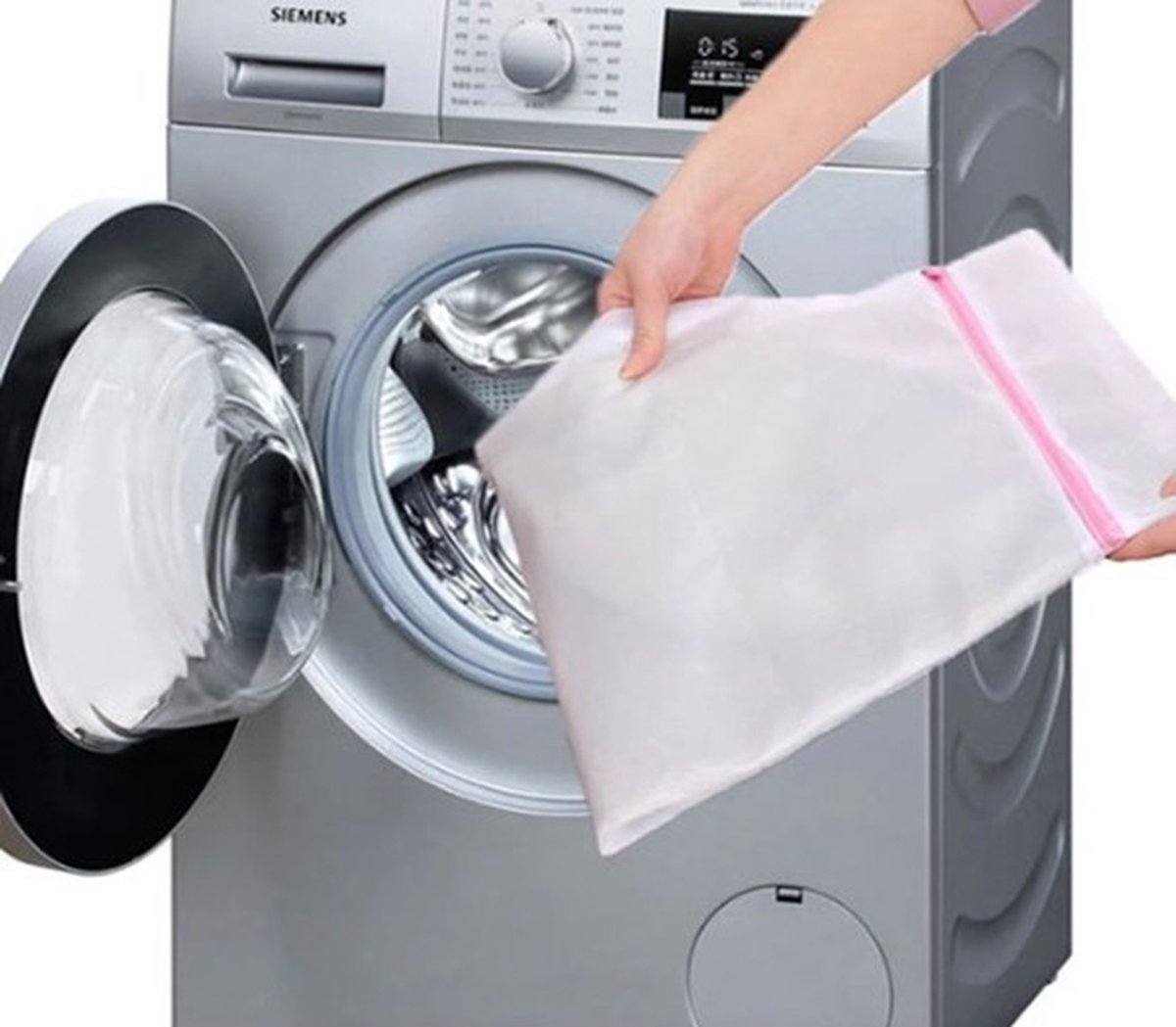 Goedkoopste 2 Stuk Waszak Klein I Wasnet Met Rits I Waszak Wasmachine I Waszakken | Waszak Ondergoed I 30 x 40 cm