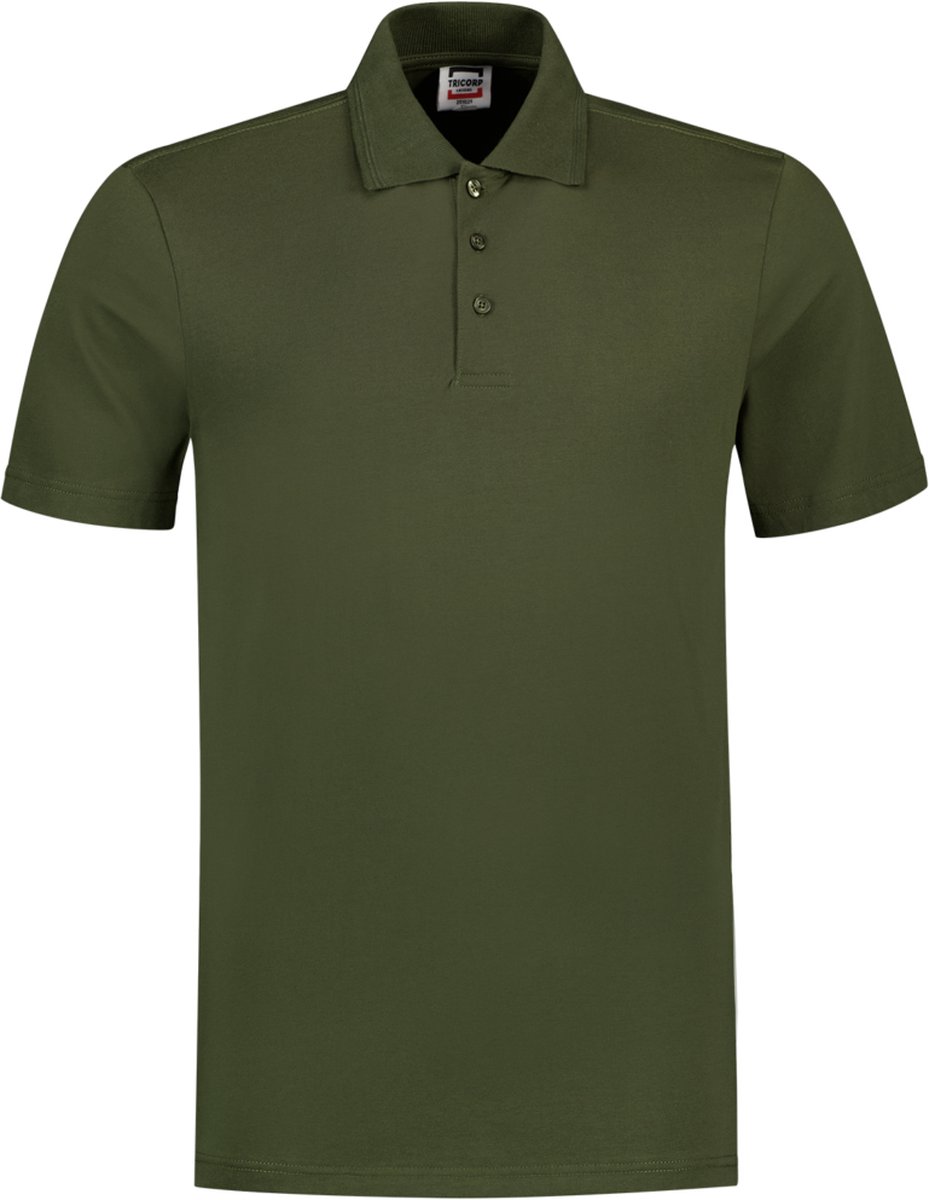 Tricorp 201021 Poloshirt Jersey - Legergroen - 3XL