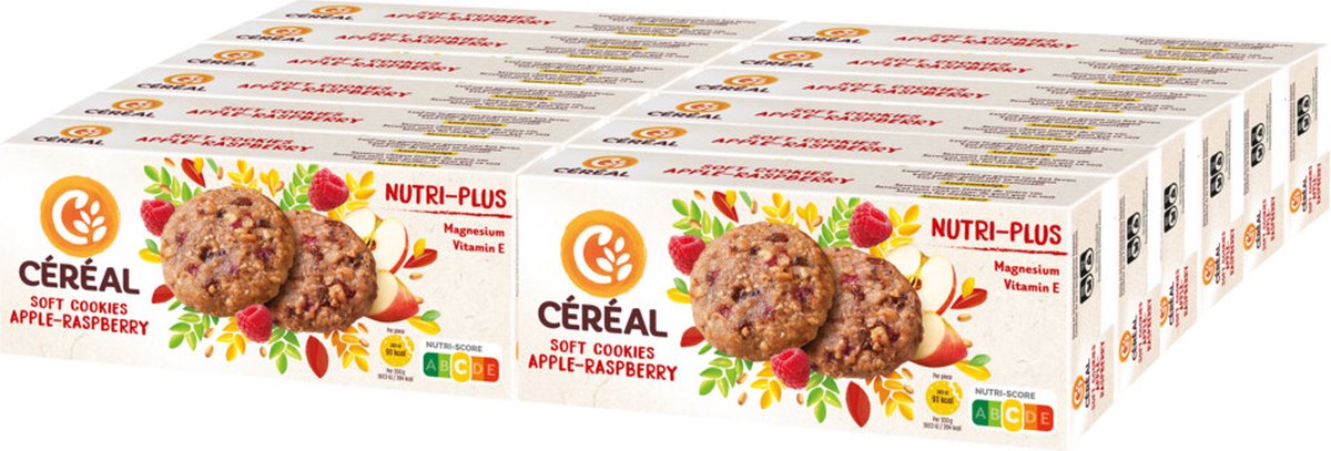 12x Céréal Koekjes Sesam Chocolade 200 gr