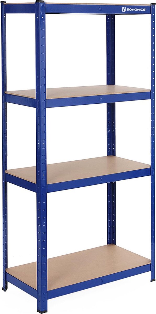 Opslagkast – Schuurkast – Klederkast – Opberg rek – Opbergkast – Blauw