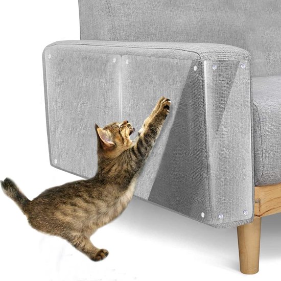 Tengman Transparante Krabscherm Voor Bank – Bescherm Je Meubels Tegen Kattenkrassen, Onzichtbare Beschermfolie