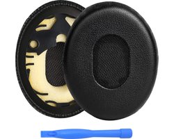 MMOBIEL Vervangende Oorkussens Geschikt voor Bose QuietComfort QC3 / OE1 On-Ear Hoofdtelefoons van MMOBIEL – Memory Foam en Protein PU Koptelefoon Oorkussens - Noise Isolation Hoofdtelefoon Earpads – Zwart