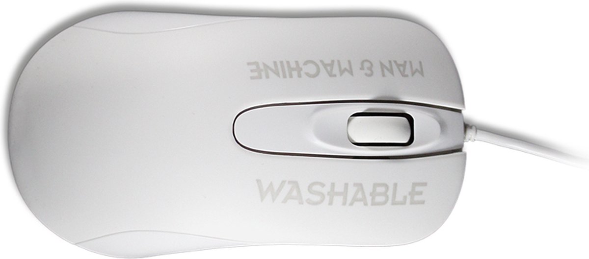 Man & Machine C Mouse muis Ambidextrous USB Type-A Laser 1000 DPI