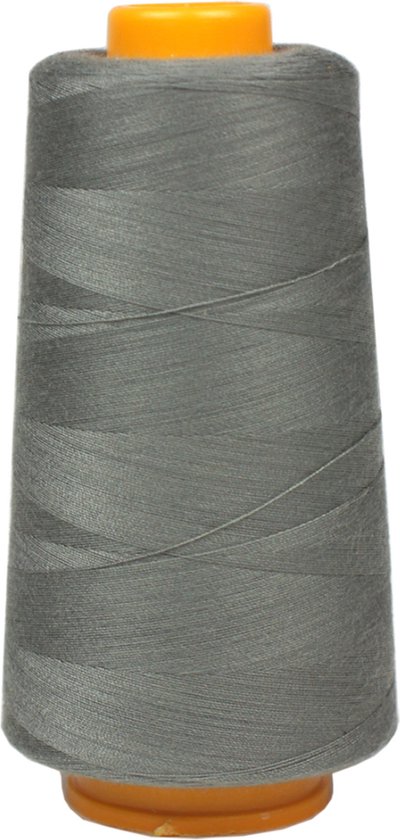 Lockgaren 100 polyester 2740 meter Kleur 004 Grijs