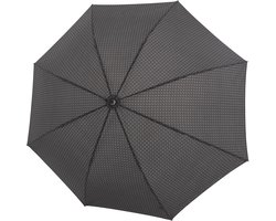 Doppler Fiber Gents Bedrukte Stockholm Stick Paraplu 88 cm - 100cm Diameter - diamond