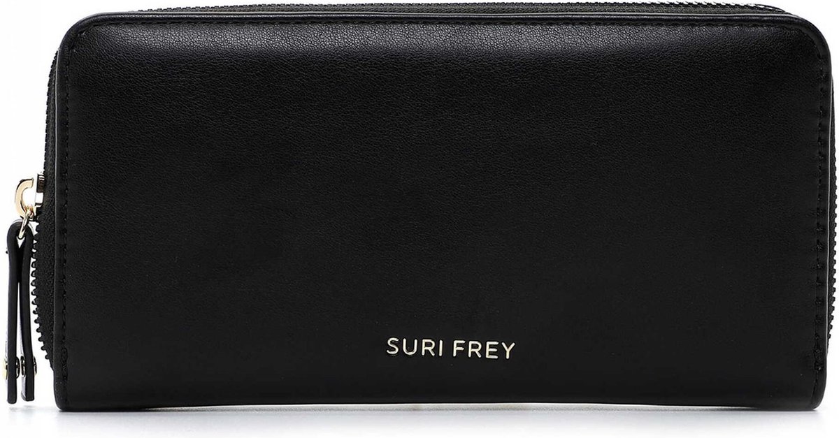 SURI FREY Portemonnee Josy Zip Around Wallet Black Zwart