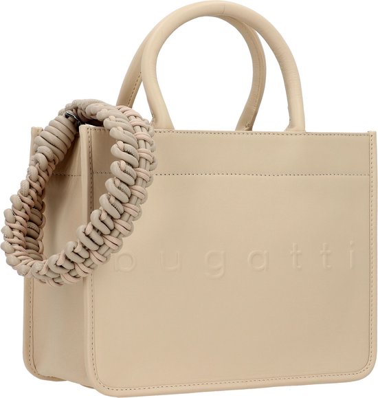 bugatti Cuir Sac à épaule Sac shopper Daphne Tote Bag Beige