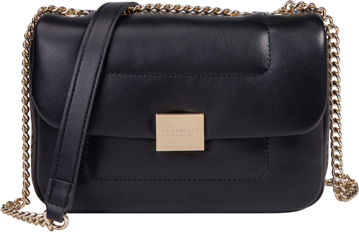 Sac Bandoulière (crossbody) SEIDENFELT MANUFAKTUR Hede - Noir, Polyuréthane - Neuf Avec étiquettes