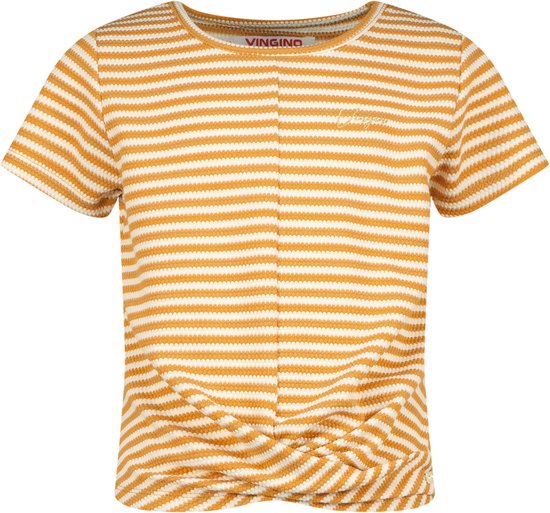 Foto: Vingino t shirt ireen meisjes t shirt baked brown maat 128