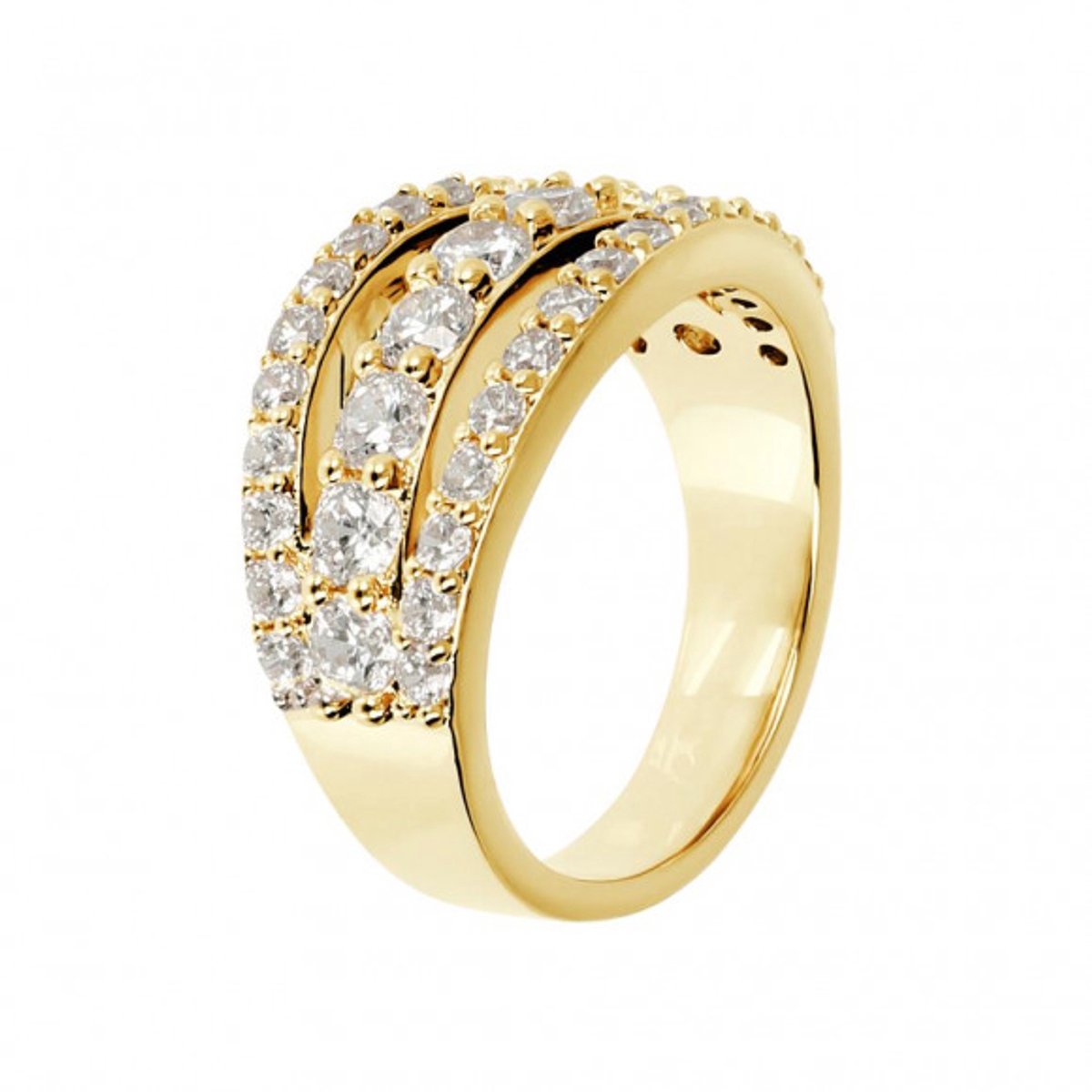 Bronzallure Altissima ring Brons 56
