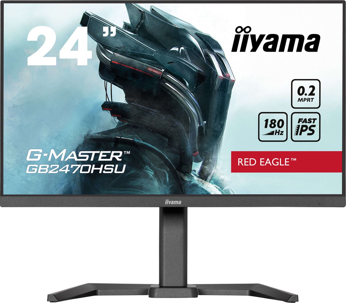 IIYAMA GB2470HSU-B6 - 23,8 inch - 1920 x 1080 Pixel (Full HD) - IPS (In-Plane Switching)