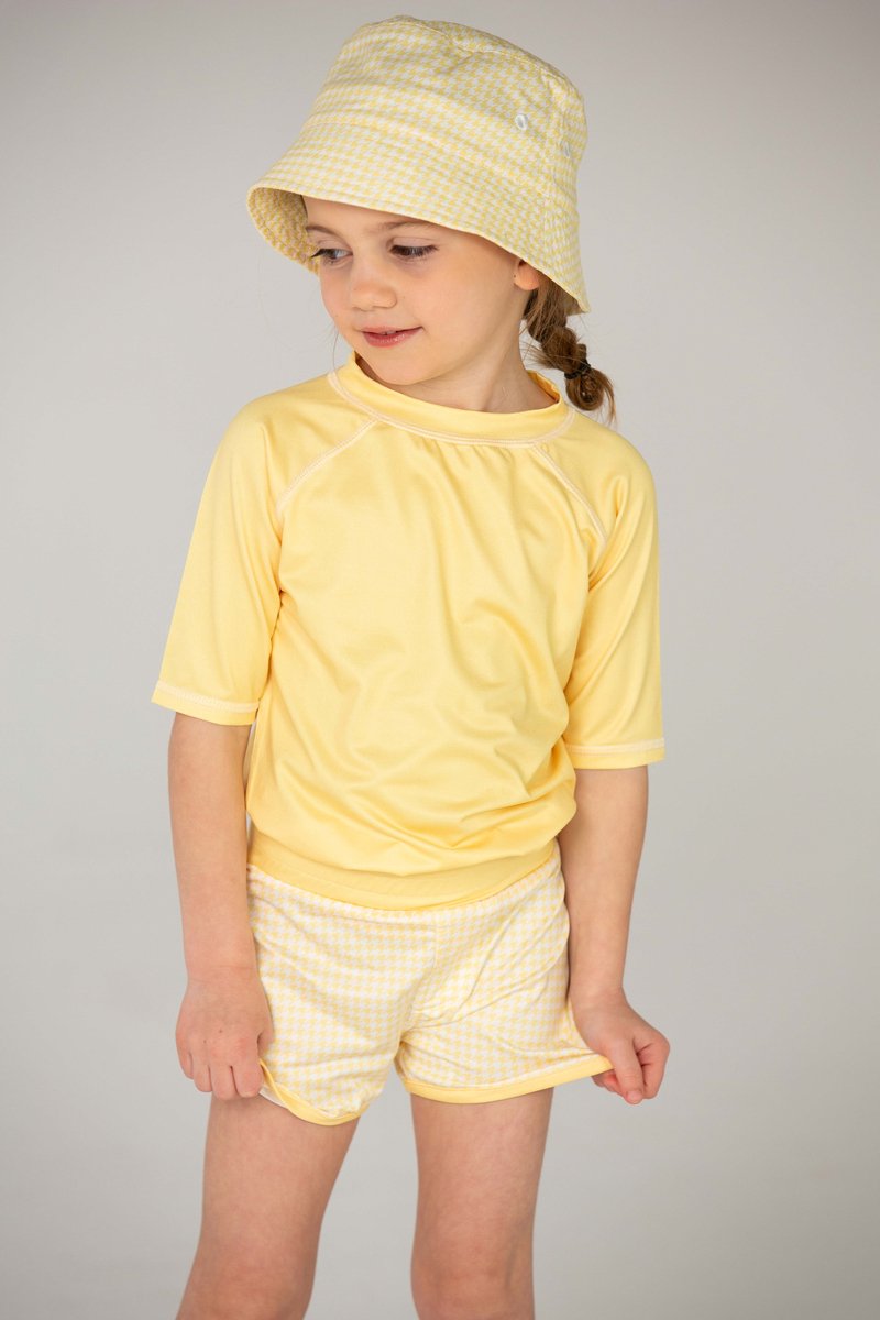 Ducksday - zwembroek - UV - lemonade - geel - 5 - 6jaar - valt klein — afbeelding 2