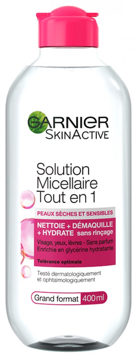 Garnier SkinActive All-in-1 Micellaire Oplossing Droge en Gevoelige Huid 400 ml