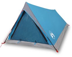 vidaXL - Tent - 2-persoons - waterdicht - blauw