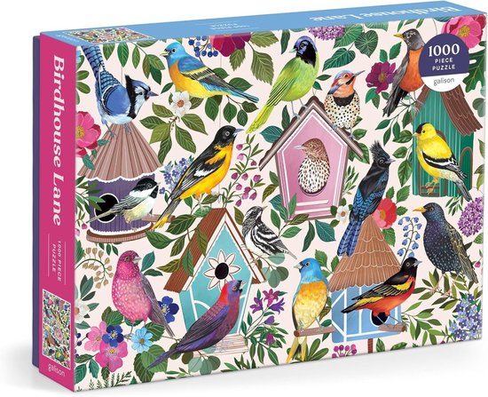 Birdhouse Lane 1000 Piece Puzzle - cover