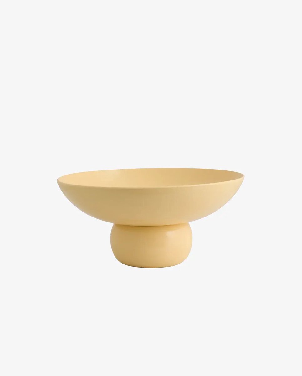 Deco bowl Vitello geel
