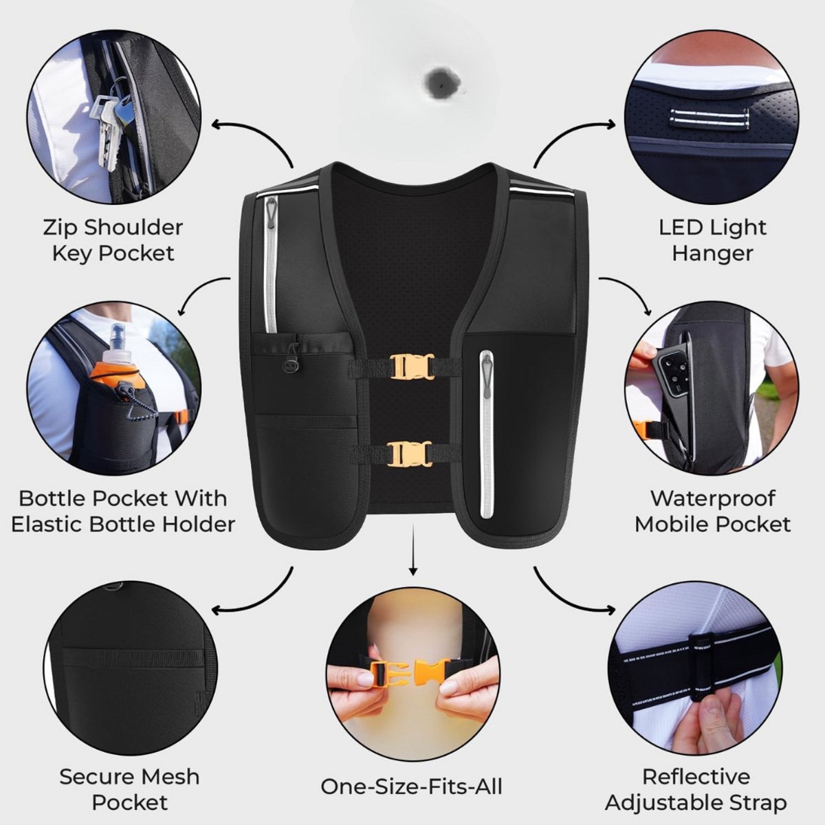 Lexium Loopvest - Running vest - Loop vest - Loopvestje