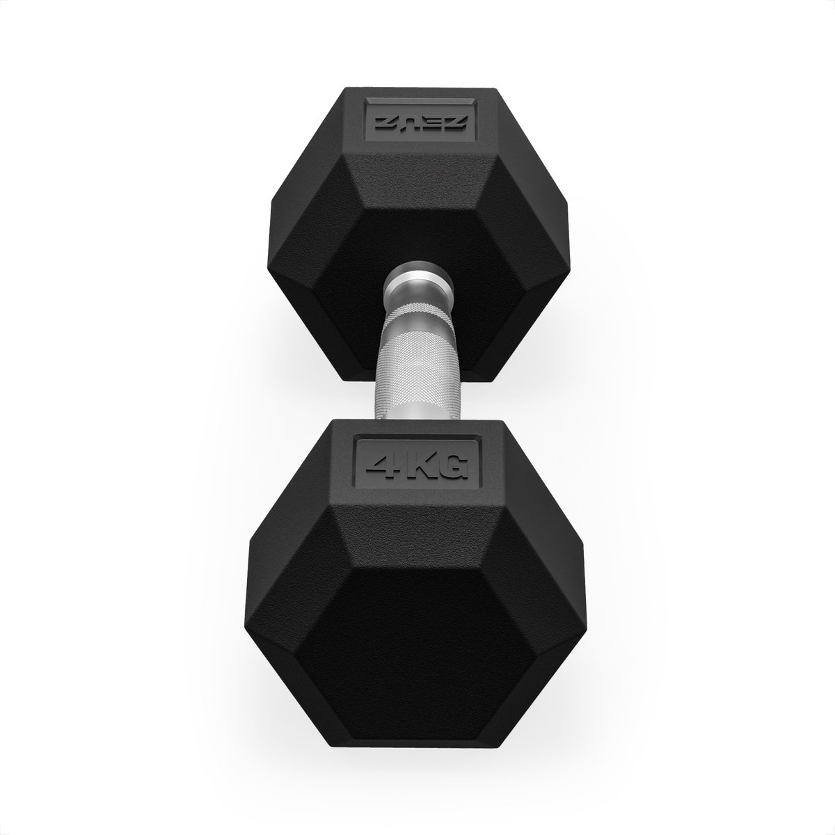 ZEUZ Hexa Dumbbells Set 2 x 4 KG – Dumbell - Hexagon Gewichten Dumbbellset – Krachttraining Dumbellset voor CrossFit & Fitness