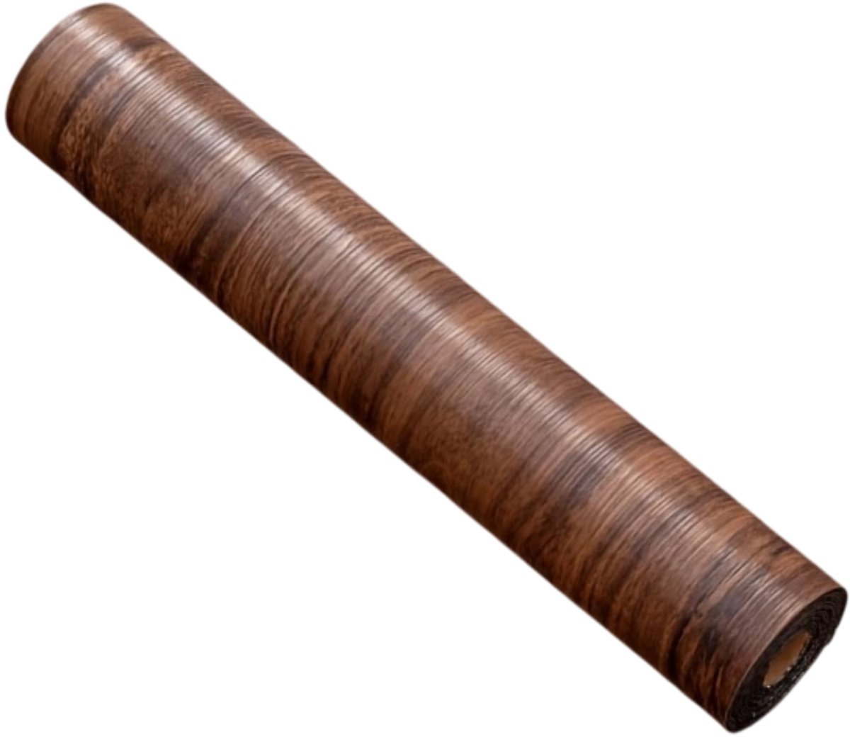 Home & Marker - Plakfolie Houtlook - Meubelfolie - Vloersticker - Muursticker - Decoratiefolie - Muurfolie - 300 x 40 cm - Donkerbruin - DURAWOOD
