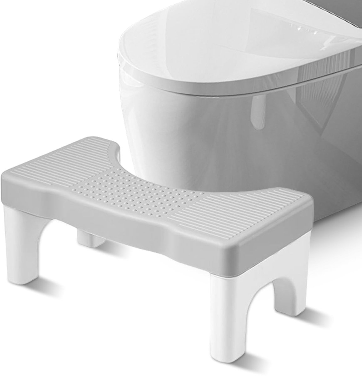 Ibenzoa® Ergonomische Badkamerkruk voor Comfort en Gezondheid met Antislip Functie